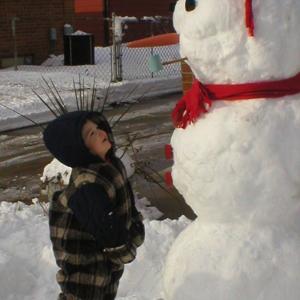 Alex's First Snowman