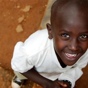Boy In Rwandan Orphanage