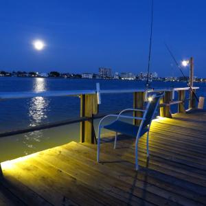 Fishing Dock at Night