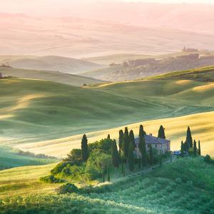 Morning in Tuscany