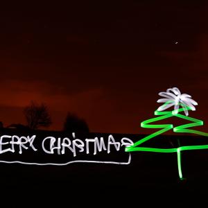 XMAS Light Painting