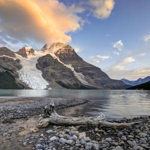 Mt. Robson at Sunset