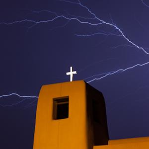 Santa Fe Summer storm