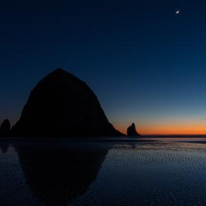 Dusk on the Oregon Coast