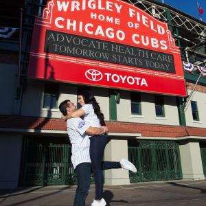 Wrigley Field Engagement Session
