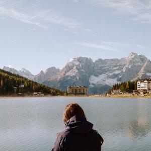 Stop at Lake Misurina