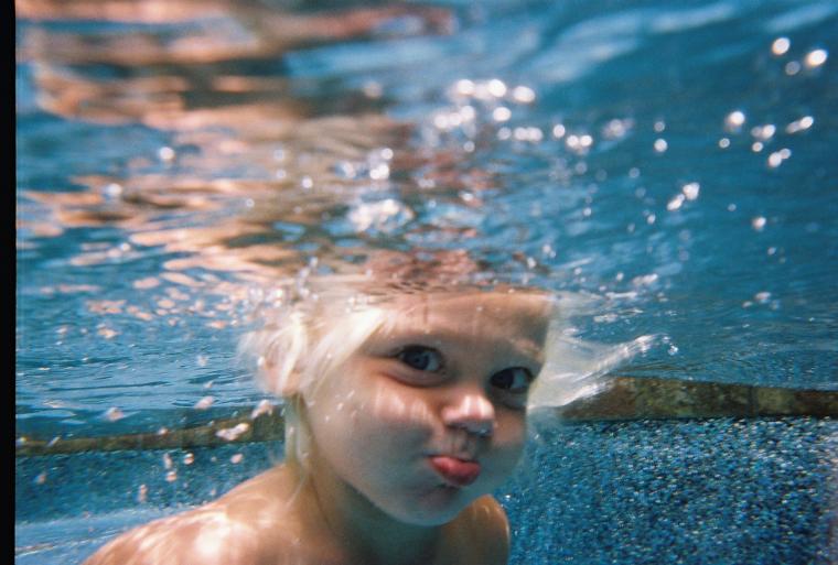 Smiling & Swimming