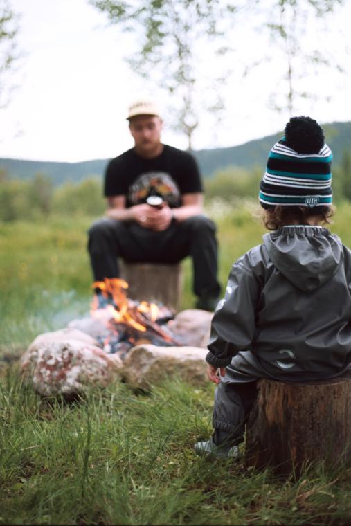 Parenting over a bonfire