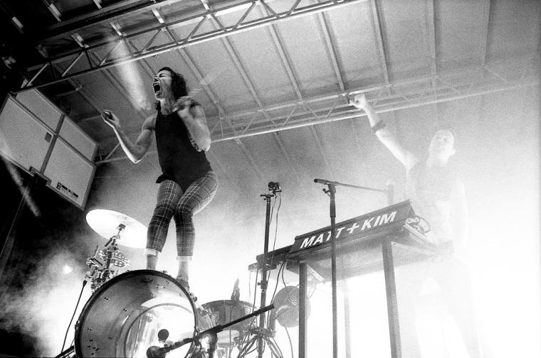 Matt & Kim on Kodak P3200