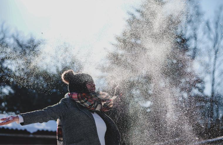 L’enfant en hiver