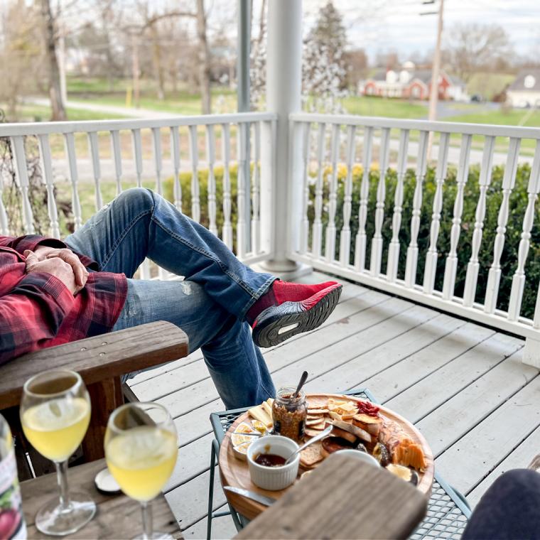 Porch sitting