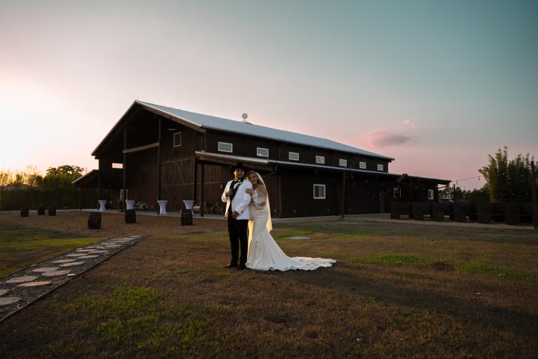 Gorgeous wedding in one of Okeechobee ranches 