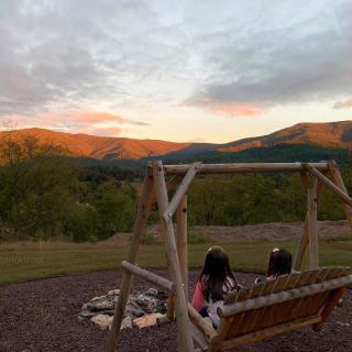 Sunset in the Shenandoah